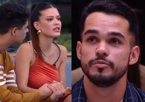 Vitória Strada se revolta com João Pedro após ser indicada ao paredão: "Vingança"