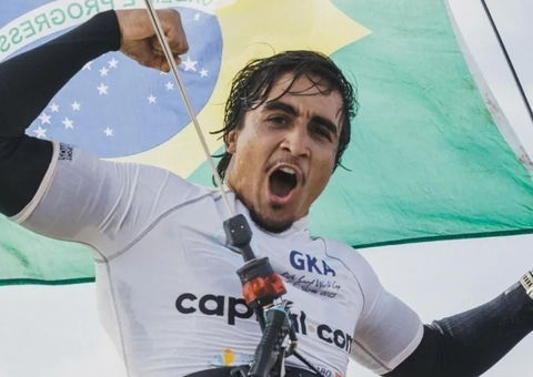 Brasileiro faz história no Mundial de Kitesurf e mira topo do ranking