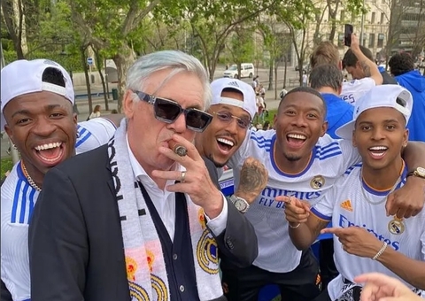 Veja lista de todos brasileiros que Ancelotti já treinou