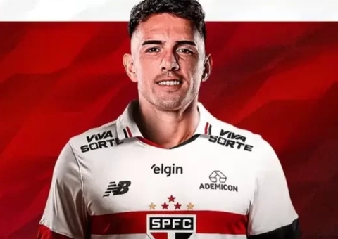 Enzo Díaz comemora chegada ao São Paulo; veja o que ele disse