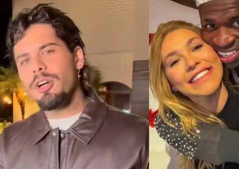 Zé Felipe quebra o silêncio e fala sobre romance de Virginia com Vini Jr. 