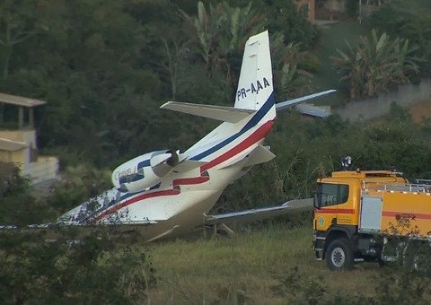 Avião com Alok que saiu da pista em 2018 estava com excesso de peso