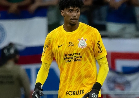 Goleiro do Corinthians rebate Abel, do Palmeiras, sobre pressão na final