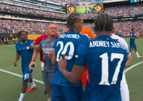 Luis Enrique comenta confusão e briga com João Pedro