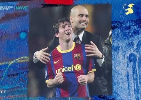 Guardiola diz que Messi jogou mais que Pelé e Maradona