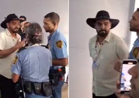 Caos na COP30: prefeito agride jornalista e é retirado por seguranças da ONU