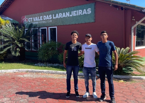 Atletas campeões da base do Amazonas FC desembarcam no Fluminense