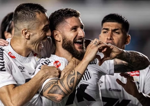 Santos vence Corinthians, encerra jejum e respira no Brasileirão