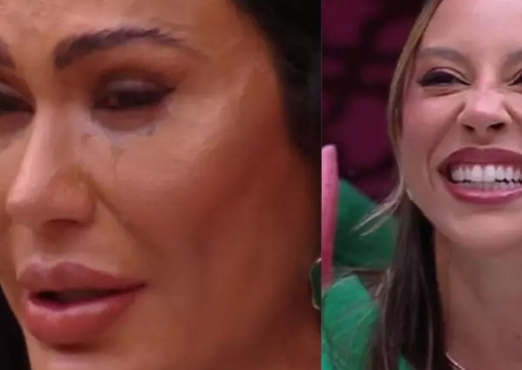 Gracyanne Barbosa chora no 'BBB 25' após Renata acusá-la de roubar comida