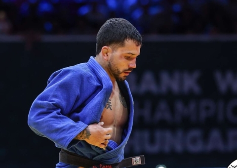 Daniel Cargnin é vice-campeão mundial de judô