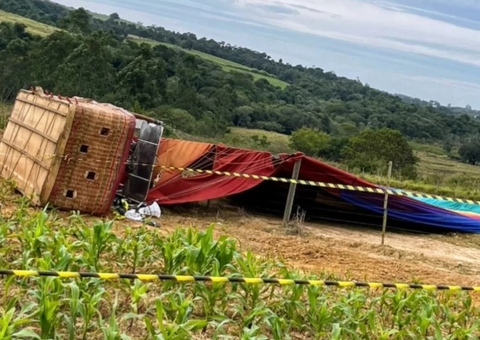 Piloto de balão que caiu e matou mulher é preso por voo irregular em São Paulo