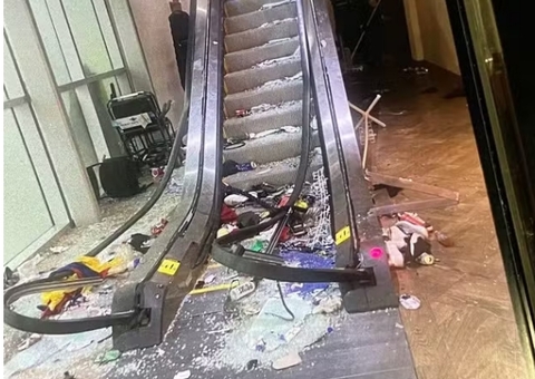 Estádio do final da Copa América fica destruído após invasões de torcedores