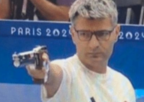 Atirador turco que teve gesto replicado por campeões diz que, por dentro, sentia uma tempestade