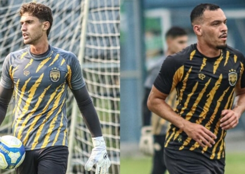 Amazonas oficializa goleiro Pedro Caracoci e zagueiro Wellington para Série B
