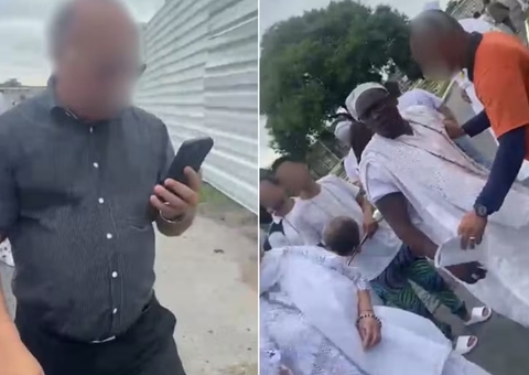 Padre é acusado de invadir ritual de matriz africana e chamar líder de 'macaco'; vídeo