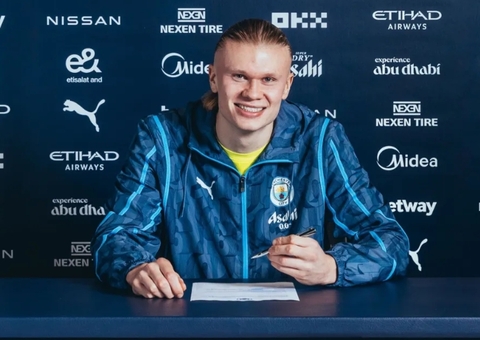 Haaland renova contrato com o Manchester City até 2034