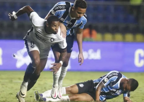 Botafogo vence o Grêmio e assume a liderança do Brasileirão
