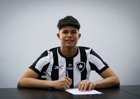 Botafogo contrata goleiro Bruninho Samudio para o time Sub-14