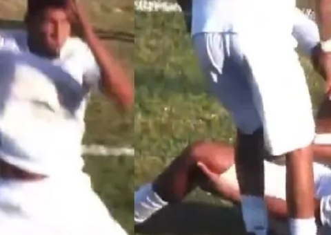 Jogador imita Cristiano Ronaldo, sofre lesão e vira notícia na Europa; veja