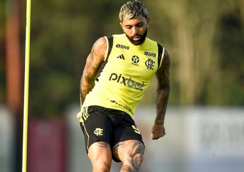 Gabigol sente dores na coxa e pode ser novo problema para Tite no Flamengo