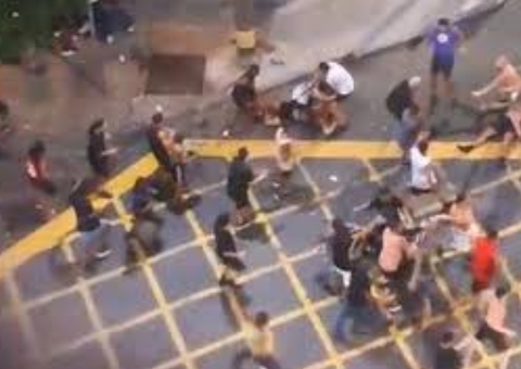 Três torcedores são presos em pancadaria nos arredores do Maracanã