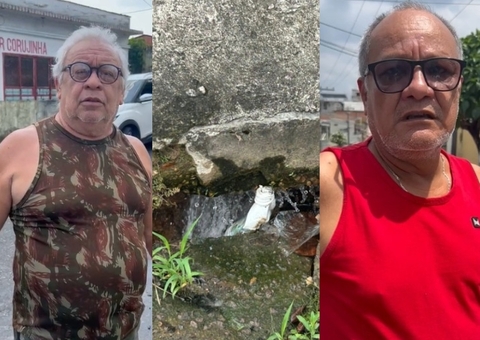 Vazamento de água no Jardim dos Barés já dura quase um mês e revolta moradores; vídeos