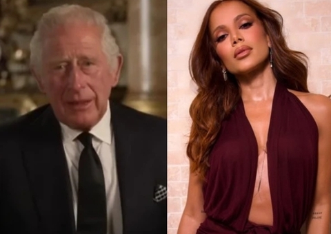 Anitta se encontra com rei Charles III em evento na Inglaterra; vídeo
