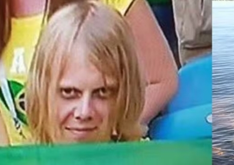 Torcedor russo conhecido como 'Psicopata do Hexa' comemora CPF