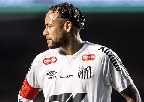 Após goleada sofrida pelo Santos, Neymar revela mensagem do filho