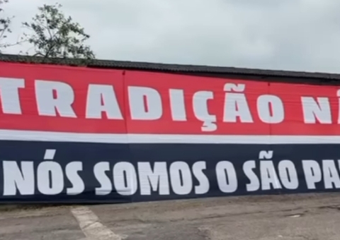 Torcida do São Paulo provoca Botafogo antes de decisão