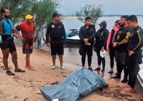 Bombeiros encontram homem que sumiu no rio após acidente com jet ski no Açutuba