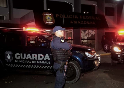 Foragido da Justiça é preso em Manaus durante ação da Guarda Municipal e da PF