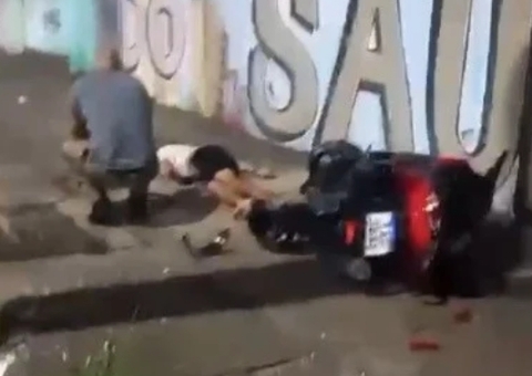 Homem morre após bater moto em poste na Av. Efigênio Salles; vídeo 