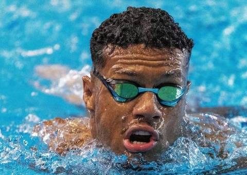Seleção de natação faz primeiro treino na França para as Paralimpíadas 2024