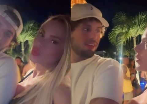 Zé Felipe surge com loira em festa pós-Réveillon e vídeo viraliza nas redes