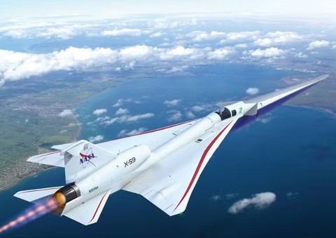 Avião da Nasa inicia testes para voos supersônicos silenciosos