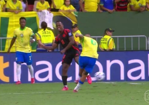 Brasil sofre, Vini Jr. salva e Seleção derruba a Colômbia por 2 a 1 em Brasília