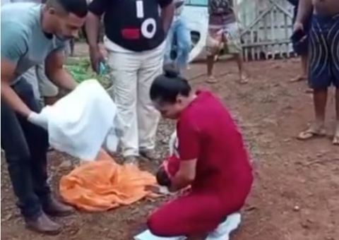 Avó é presa por abandonar bebê com pé e orelha amputados