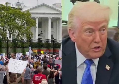 Milhares de pessoas vão às ruas nos EUA para protestar contra Donald Trump 