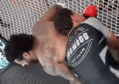 Lutador do UFC sofre lesão grave em treino: 'Dá para ouvir o estalo'