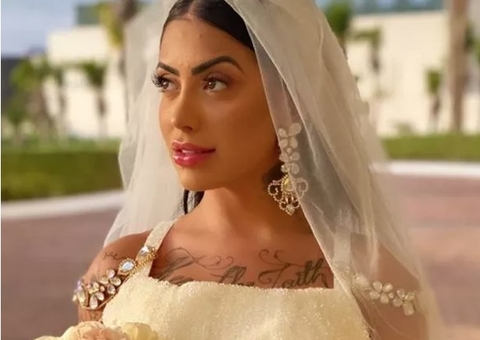 MC Mirella e Dynho Alves se casam no México; veja vídeo