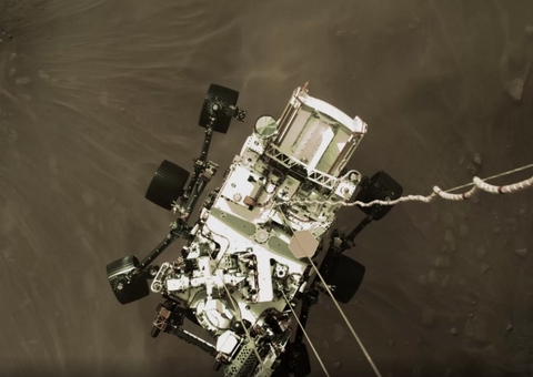 Nasa divulga primeiras imagens de Marte feitas por rover Perseverance