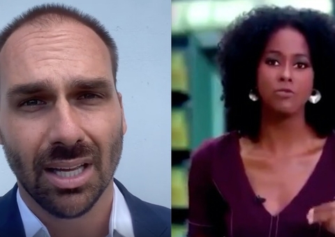 Eduardo Bolsonaro detona Maju Coutinho após comentário sobre lockdown 