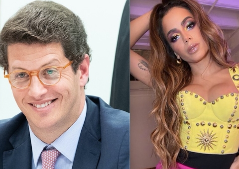 Salles chama Anitta de 'Teletubbie' após funkeira pedir saída do ministro 
