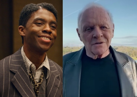 Anthony Hopkins homenageia Chadwick Boseman no Oscar 2021