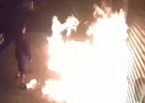 Jovem ateia fogo em loja de bebidas por não conseguir ‘fiado’