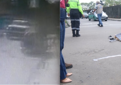 Vídeo mostra acidente que matou fonoaudióloga em Manaus