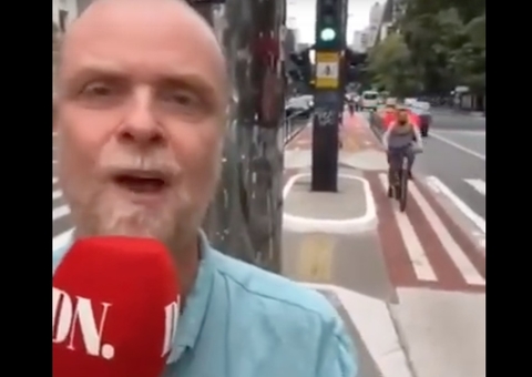 Jornalista sueco sofre tentativa de assalto em filmagem em São Paulo; vídeo