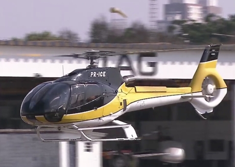 Helicóptero de traficante André do Rap vai ajudar polícia a combater crimes