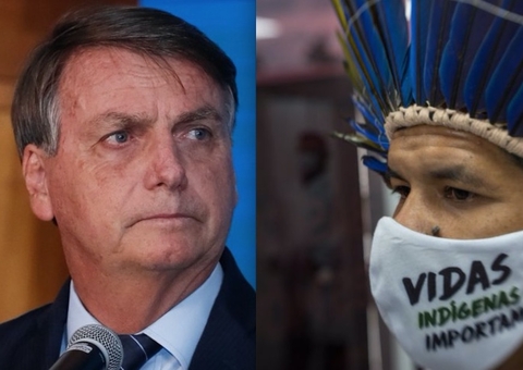 Visita de Bolsonaro à área indígena no Amazonas é risco iminente de covid